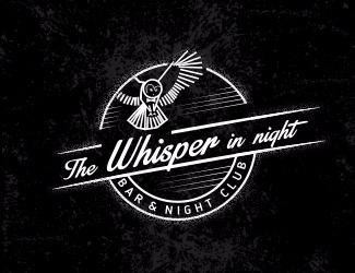 Projekt graficzny logo dla firmy online whisper